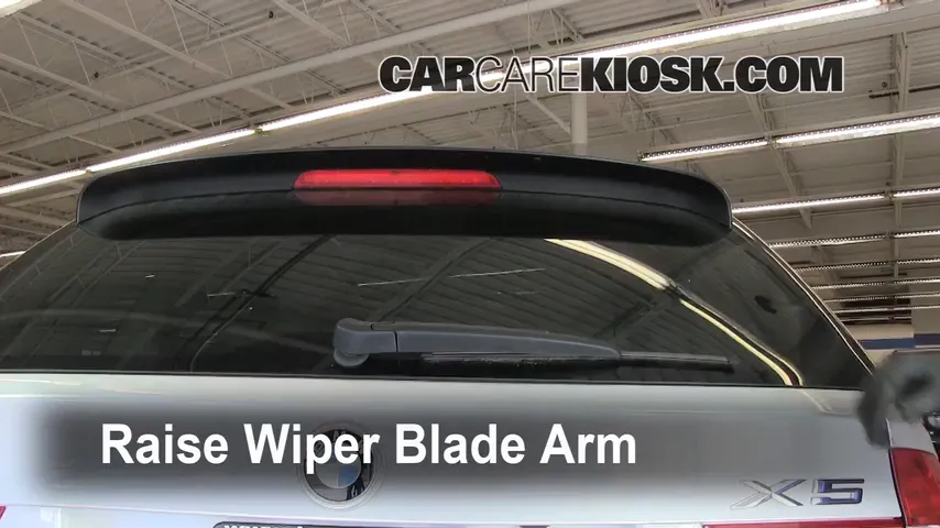 2008 BMW X5 3.0si 3.0L 6 Cyl. Windshield Wiper Blade (Rear) Replace Wiper Blade